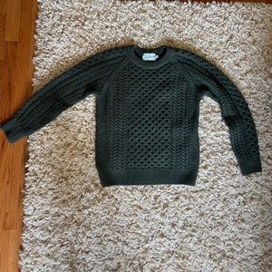 Traditional Irish Aran Sweater